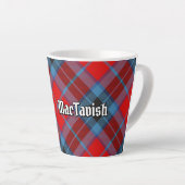 Clan MacTavish Tartan Latte Mok (Rechterhoek)