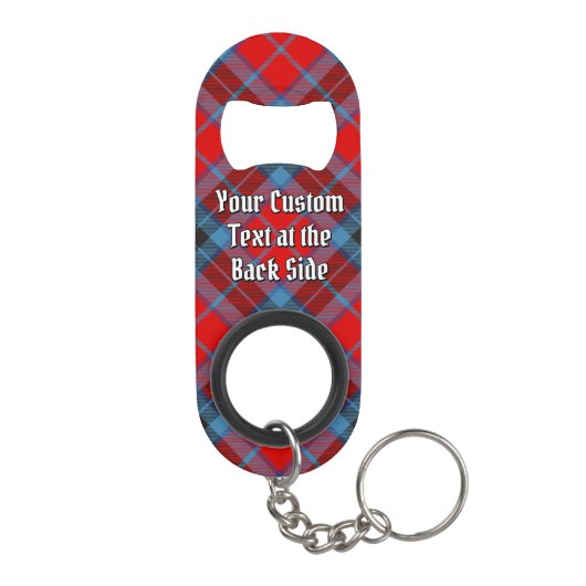Clan MacTavish Tartan Mini Flessenopener (Achterkant)