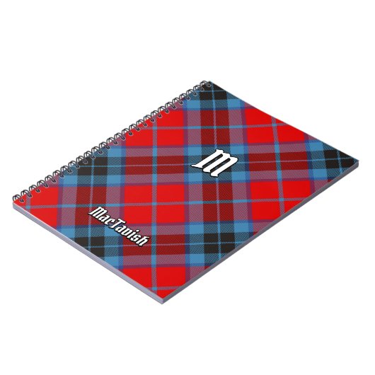 Clan MacTavish Tartan Notitieboek (Linkerzijde)