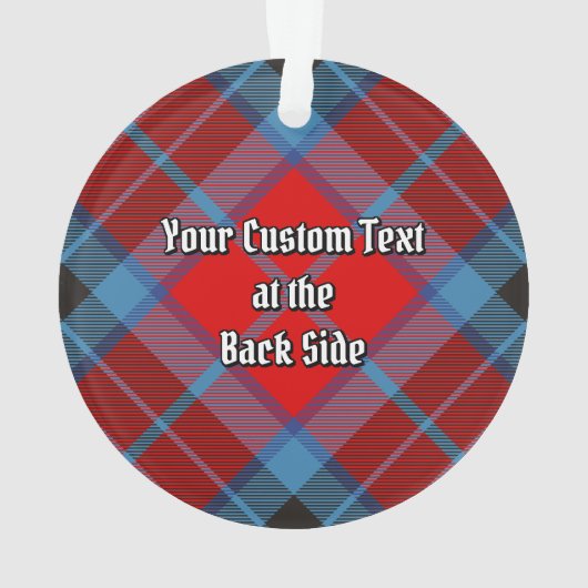 Clan MacTavish Tartan Ornament (achterkant)
