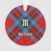 Clan MacTavish Tartan Ornament (voorkant)
