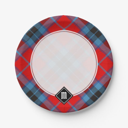 Clan MacTavish Tartan Papieren Bordje (Voorkant)