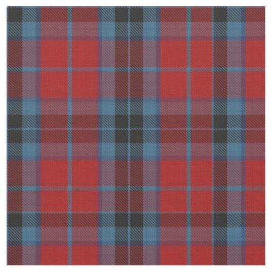 Clan MacTavish Tartan Pattern Stof (Close Up)