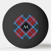 Clan MacTavish Tartan Pingpongbal (Voorkant)