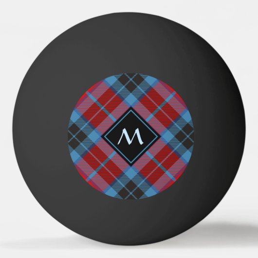 Clan MacTavish Tartan Pingpongbal (Voorkant)