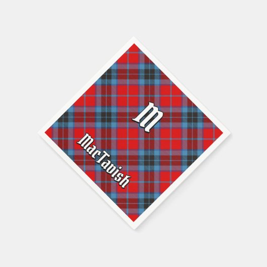 Clan MacTavish Tartan Servet (Hoek)