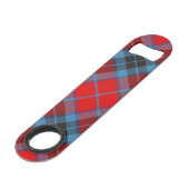 Clan MacTavish Tartan Speed Flessenopener (Achterkant Gekanteld)