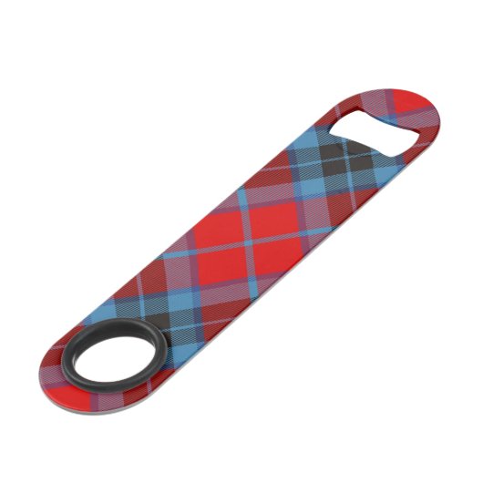 Clan MacTavish Tartan Speed Flessenopener (Achterkant Gekanteld)