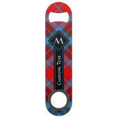 Clan MacTavish Tartan Speed Flessenopener (Voorkant)