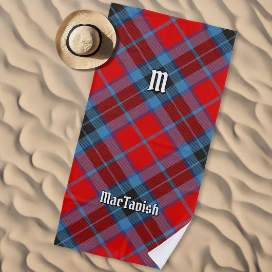 Clan MacTavish Tartan Strandlaken