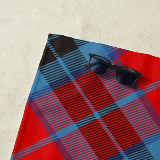 Clan MacTavish Tartan Strandlaken (In situ)