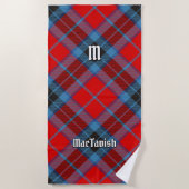 Clan MacTavish Tartan Strandlaken (Voorkant)