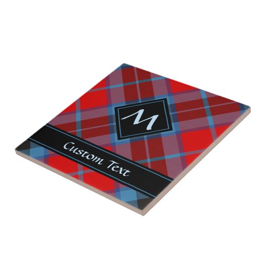 Clan MacTavish Tartan Tegeltje (Zijkant)