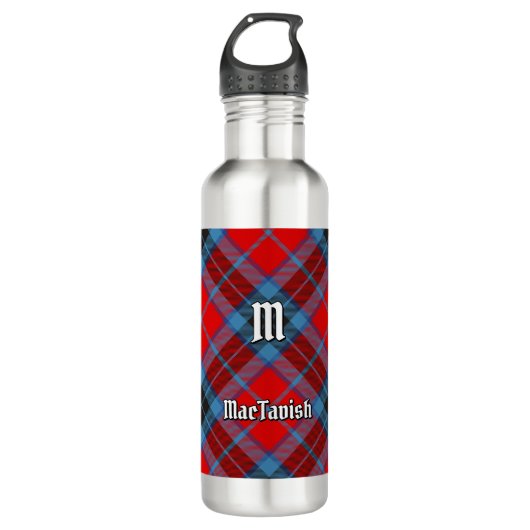 Clan MacTavish Tartan Waterfles (Voorkant)