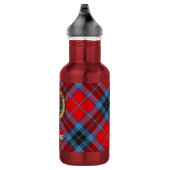 Clan MacTavish Wapen over Tartan Waterfles (Rechts)