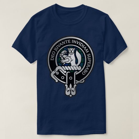 Clan MacThomas Crest Tartan 1 T-shirt (Design voorkant)