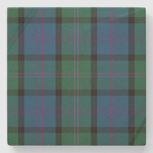 Clan MacThomas Dress Tartan Pset Stone Onderzetter (Voorkant)