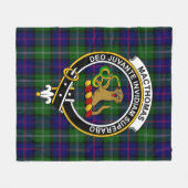 Clan MacThomas Modern Tartan Pset Fleece Deken (Voorkant (Horizontaal))