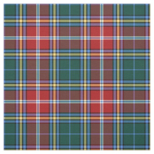 Clan MacWhirter Tartan Stof (Swatch)