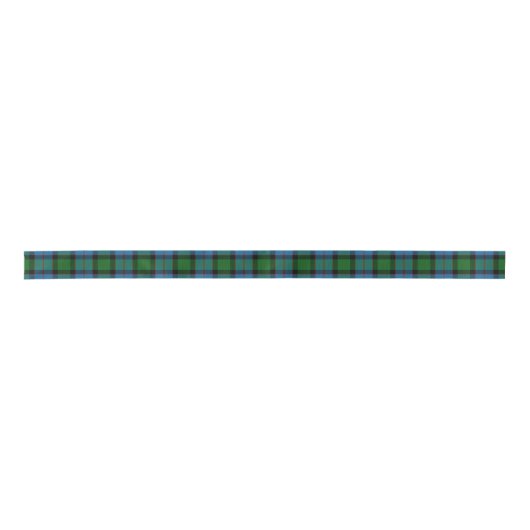 Clan MacWilliam Tartan Satijnen Lint (Voorkant)