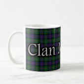 Clan Malcolm Classic Tartan Scottish Koffiemok (Links)
