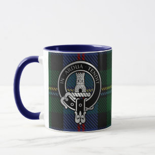 Clan Malcolm Crest & Tartan Mok