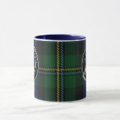 Clan Malcolm Crest & Tartan Mok (Midden)