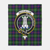 Clan Malcolm Moderm Tartan Plaid Fleece Deken (Voorkant)