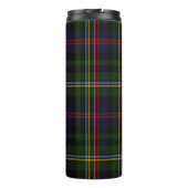 Clan Malcolm Plaid Custom Thermische Tumbler Thermosbeker (Achterkant)