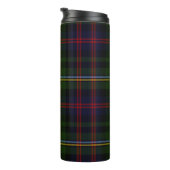 Clan Malcolm Plaid Custom Thermische Tumbler Thermosbeker (Geroteerd rechts)