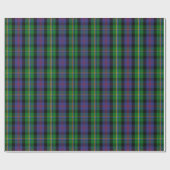 Clan Malcolm Tartan Cadeaupapier (Vlak)