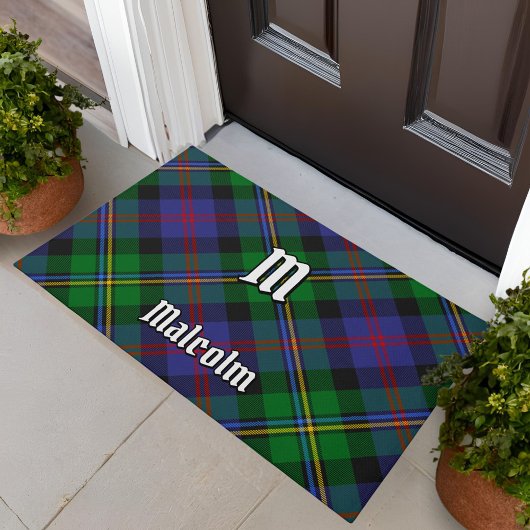 Clan Malcolm Tartan Deurmat