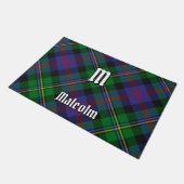 Clan Malcolm Tartan Deurmat (Schuin)