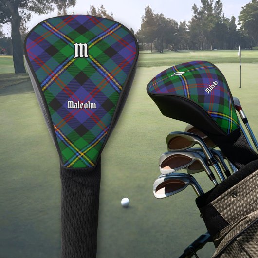 Clan Malcolm Tartan Golfheadcover