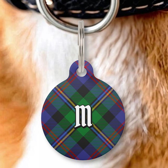 Clan Malcolm Tartan Huisdierpenning (Creator heeft geüpload)
