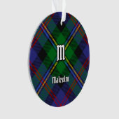 Clan Malcolm Tartan Ornament (voorkant)