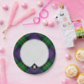 Clan Malcolm Tartan Papieren Bordje (Feest)