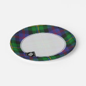 Clan Malcolm Tartan Papieren Bordje (Gekanteld)