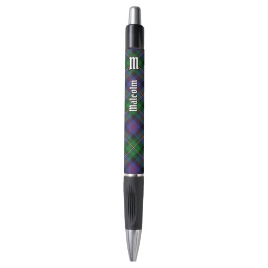 Clan Malcolm Tartan Pen (Voorkant Verticaal)