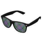 Clan Malcolm Tartan Retro Zonnebril (Gekanteld)