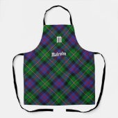 Clan Malcolm Tartan Schort (Voorkant)