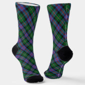 Clan Malcolm Tartan Socks Sokken (Gebogen)