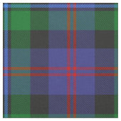 Clan Malcolm Tartan Stof (Close Up)