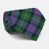 Clan Malcolm Tartan Stropdas (Opgerold)