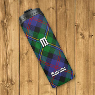Clan Malcolm Tartan Thermosbeker