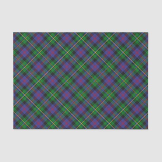 Clan Malcolm Tartan Tissuepapier (Voorkant)