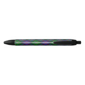 Clan Malcolm Tartan Zwarte Inkt Pen (Achterkant)