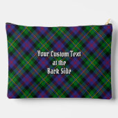 Clan Malcolm Wapen over Tartan Etui (Achterkant)