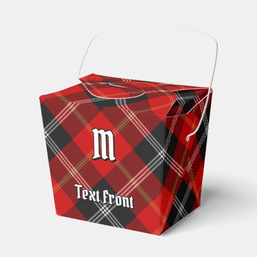 Clan Marjoribanks Tartan Bedankdoosjes (Voorkant Zijde)