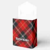 Clan Marjoribanks Tartan Bedankdoosjes (Geopend)